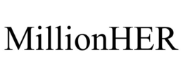 MILLIONHER trademark
