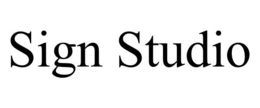 SIGN STUDIO trademark