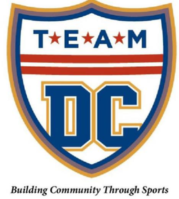 TEAM DC BUILDING COMMUNITY THROUGH SPORTS trademark