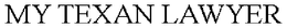 MY TEXAN LAWYER trademark