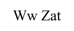 WW ZAT trademark