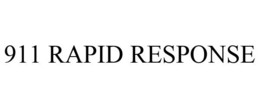 911 RAPID RESPONSE trademark