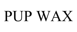 PUP WAX trademark
