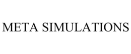 META SIMULATIONS trademark