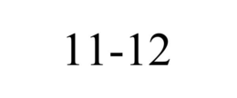 11-12 trademark