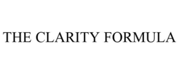 THE CLARITY FORMULA trademark