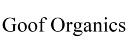 GOOF ORGANICS trademark