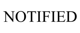 NOTIFIED trademark