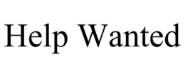 HELP WANTED trademark