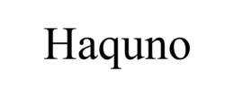 HAQUNO trademark