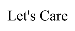 LET'S CARE trademark