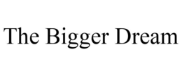 THE BIGGER DREAM trademark