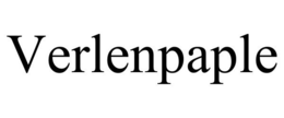 VERLENPAPLE trademark