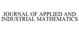 JOURNAL OF APPLIED AND INDUSTRIAL MATHEMATICS trademark