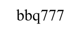 BBQ777 trademark