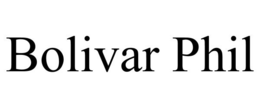 BOLIVAR PHIL trademark
