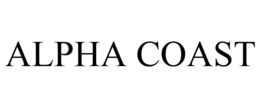 ALPHA COAST trademark
