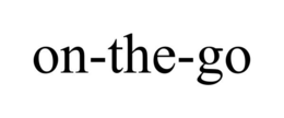 ON-THE-GO trademark