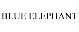 BLUE ELEPHANT trademark