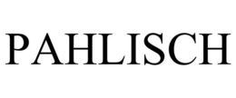 PAHLISCH trademark