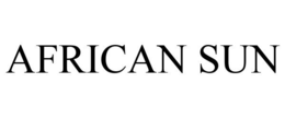 AFRICAN SUN trademark