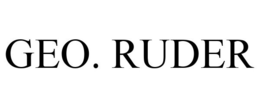 GEO. RUDER trademark