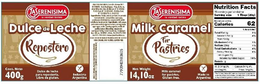LA SERENISIMA LA VERDAD LACTEA DULCE DE LECHE REPOSTERO LA SERENISIMA LA VERDAD LACTEA MILK CARAMEL FOR PASTRIES trademark