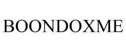 BOONDOXME trademark