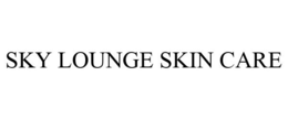 SKY LOUNGE SKIN CARE trademark