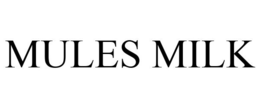 MULES MILK trademark