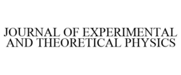 JOURNAL OF EXPERIMENTAL AND THEORETICAL PHYSICS trademark