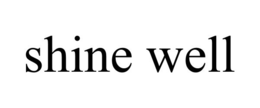 SHINE WELL trademark