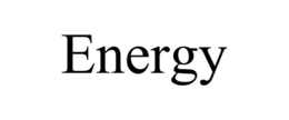 ENERGY trademark