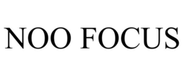 NOO FOCUS trademark