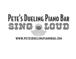 PETE'S DUELING PIANO BAR SING LOUD WWW.PETESDUELINGPIANOBAR.COM trademark