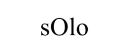 SOLO trademark