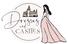 DRESSES AND CASTLES WHERE FASHION AND TRAVEL COLLIDE trademark
