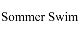 SOMMER SWIM trademark