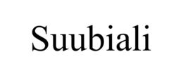 SUUBIALI trademark