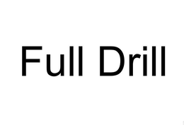 FULL DRILL trademark