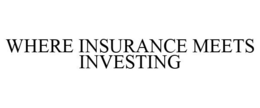 WHERE INSURANCE MEETS INVESTING trademark