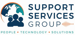 SUPPORT SERVICES GROUP PEOPLE · TECHNOLOGY · SOLUTIONS trademark