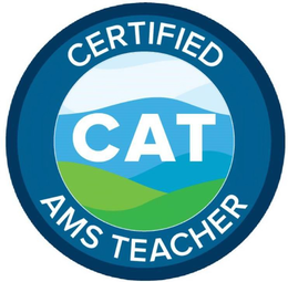 CERTIFIED AMS TEACHER CAT trademark