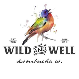 WILD AND WELL KOMBUCHA CO. EST 2018 TRDMRK trademark