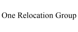ONE RELOCATION GROUP trademark