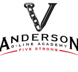 V ANDERSON O - LINE ACADEMY FIVE STRONG trademark