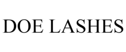 DOE LASHES trademark