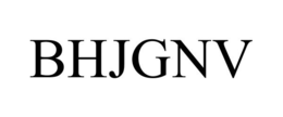 BHJGNV trademark