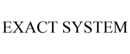 EXACT SYSTEM trademark