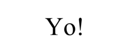 YO! trademark